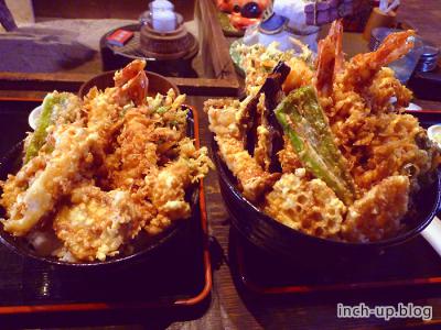 高半の天丼比較その2