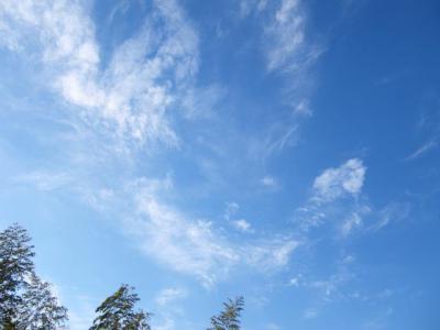 2013年元日の空