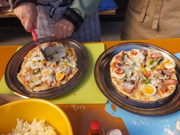 ピザ焼き11月3日4