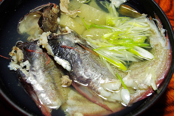 本家旅館のどんこ汁