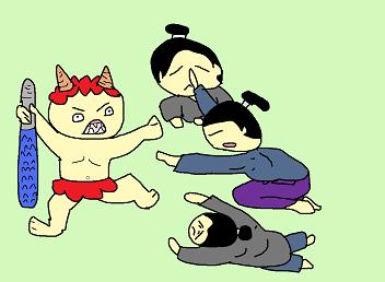 鬼に願い