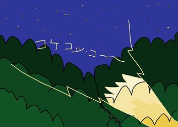早朝の声は