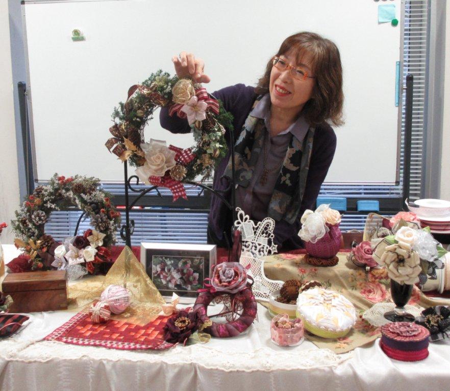 安藤先生クリスマスリース