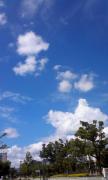 梅雨明けの空
