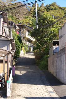 浦賀道(鎌倉):名越坂登り口