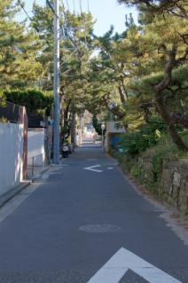 浦賀道(鎌倉):小坪・砂州の間を抜ける