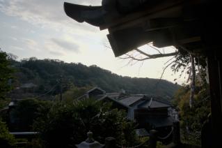 浦賀道(戸塚):滝の坂不動尊からの眺め