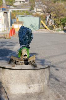 浦賀道(戸塚):高祖坂の道祖神前の井戸