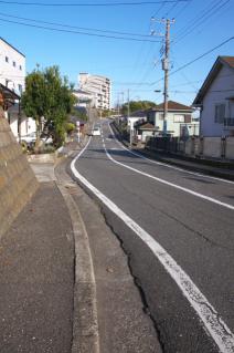 浦賀道(戸塚):阿部倉→伝馬場坂間の広くなった市道