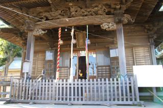 浦賀:西叶神社拝殿