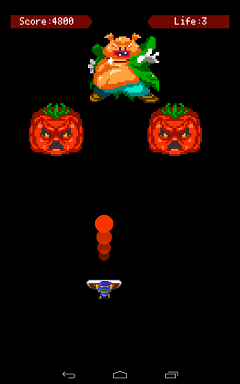 シールドクエストモンスター画面