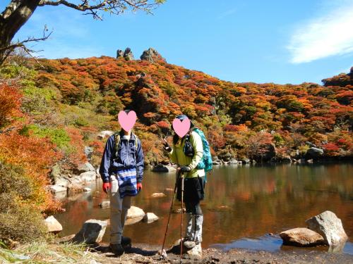 池のほとり