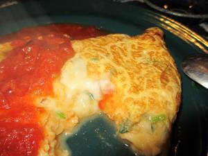 チーズオムレツ2
