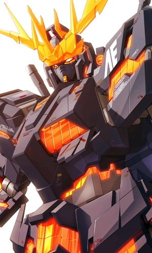 ガンダムUC黒(デストロイモード)