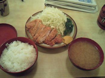 三裕・とんかつランチ