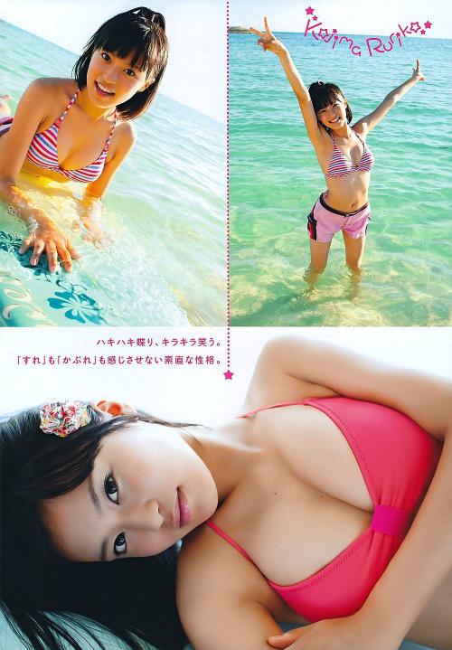 小島瑠璃子水着グラビア画像