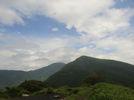 少し青空