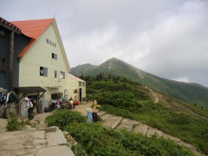 種池山荘から爺ヶ岳南峰