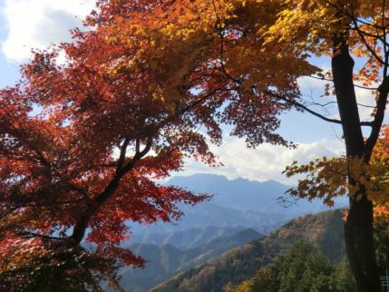 城峯神社から両神山