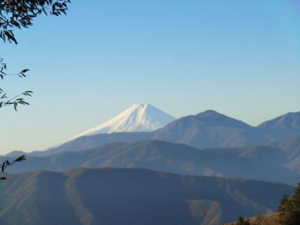 富士山が見えてきた