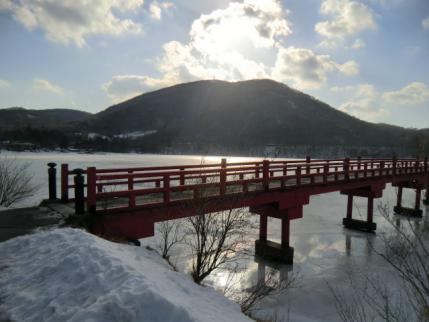 赤城神社から地蔵岳