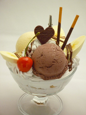チョコレートパフェ