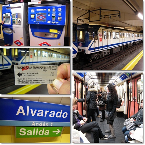 スペイン旅行・Metro