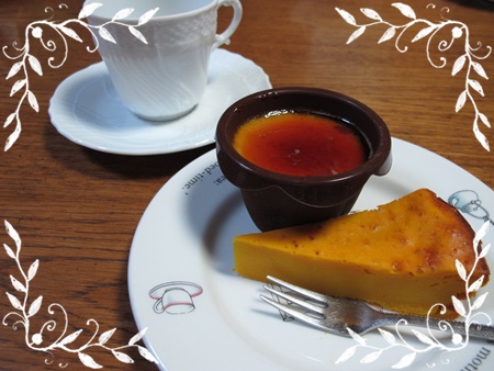 パンプキンケーキ・プリン