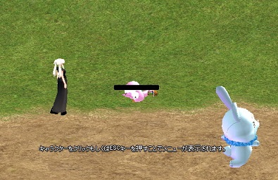地面とお友達