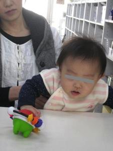 赤ちゃん顔隠し
