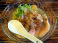 煙の特製鶏と魚介の冷たいらーめん120727