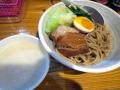 丸孫の限定塩イタヤ貝つけ麺120923