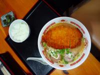 トンカツラーメン
