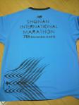 2012年湘南国際マラソン参加賞のTシャツ(裏)