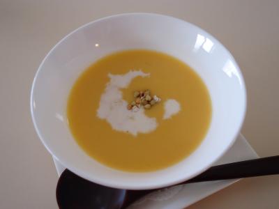 安納イモのスープ