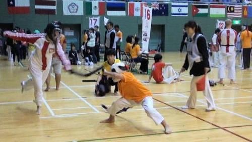 09世界 進二刀 VS外人