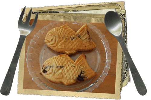 いただいたたい焼き(つぶあ