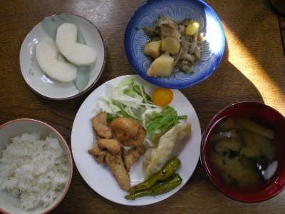 8月23日朝食