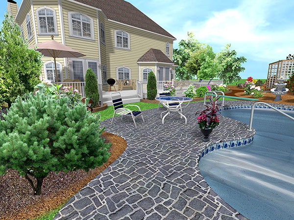 Patio designs outside dwelling patio design concept