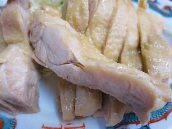 蒸し鶏2