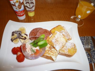 カフェ風フレンチトースト