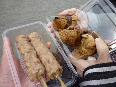 榴ヶ岡公園の屋台
