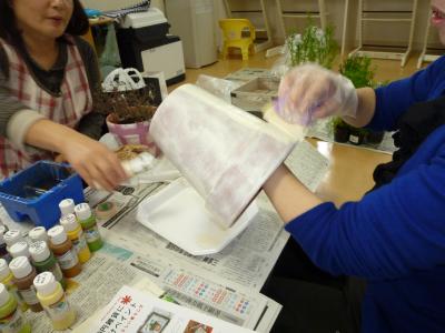 ハーブの寄せ植え講座