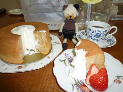 シフォンケーキ・メープルハニー