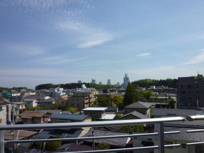 労災病院・4階の景色