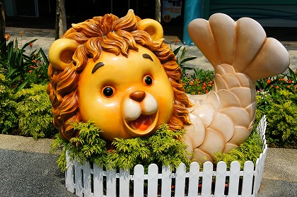 シンガポール セントーサ島 子供のマーライオン