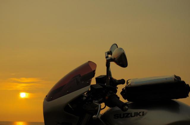 15夕日とBandit