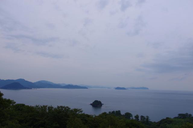 16笠山から日本海を見渡す(西側)