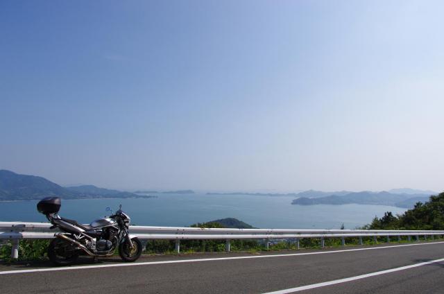 11観音山から島々を眺める