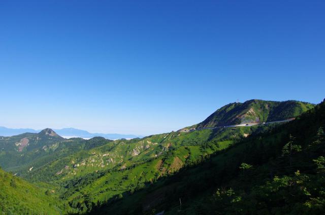 5山肌の明暗